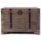 Vintiquewise Old Fashioned Large Natural Wood Storage Trunk and Coffee Table QI003414L - alternate 6